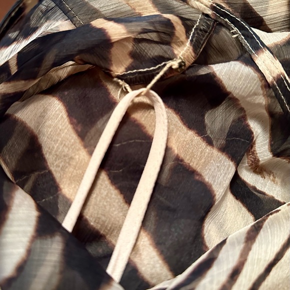 Ralph Lauren Zebra Print Tunic - Black and Cream - Picture 3 of 8